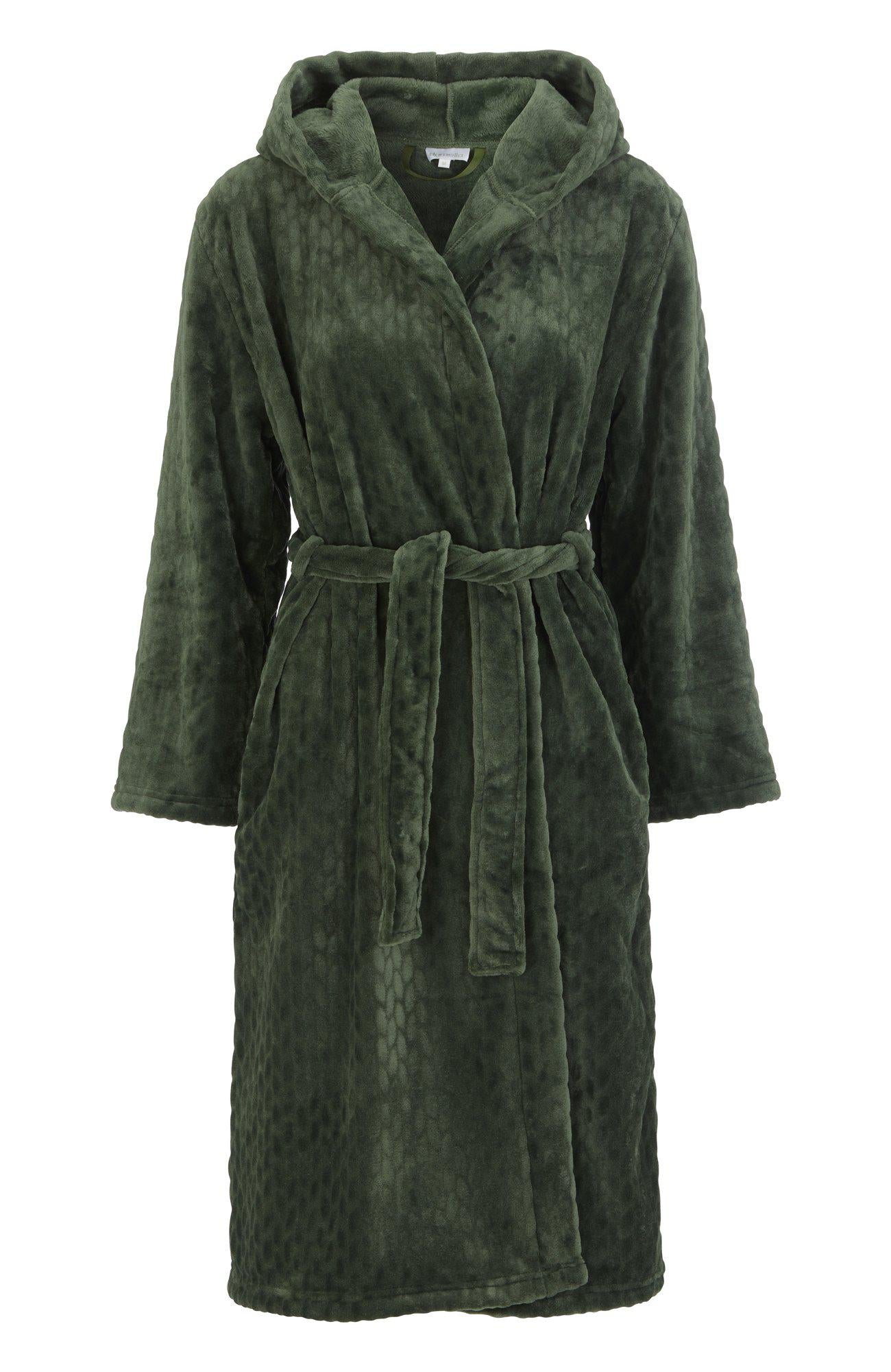 Robe - Forest green Damella Robe - Forest green Damella